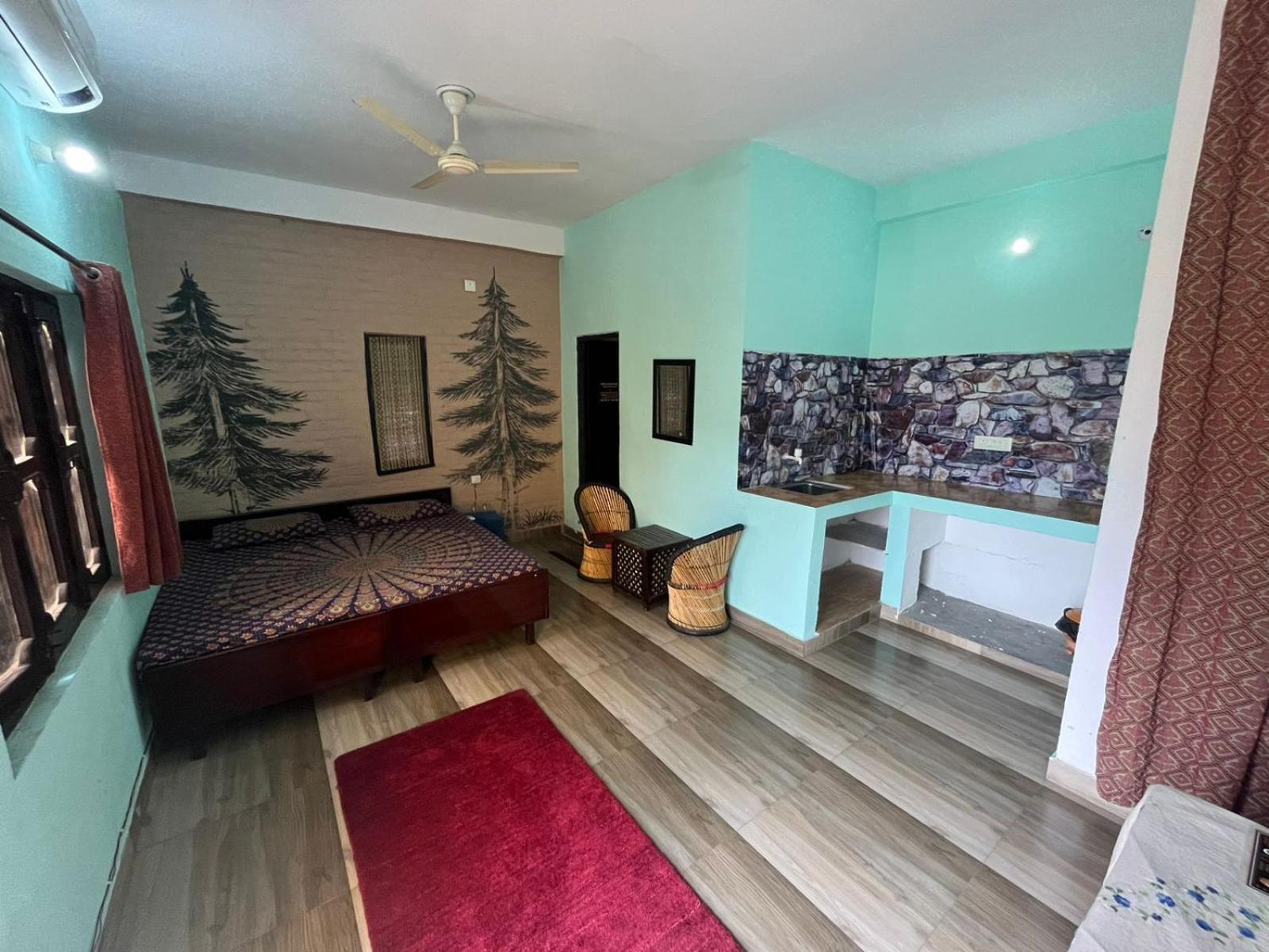 Utsav riverbank homestay Haldwāni Eksteriør billede